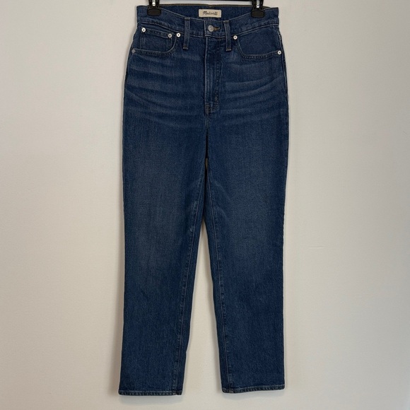 Madewell The Perfect Vintage Straight Jeans in Mayfield Wash. Size 27. - Picture 1 of 13